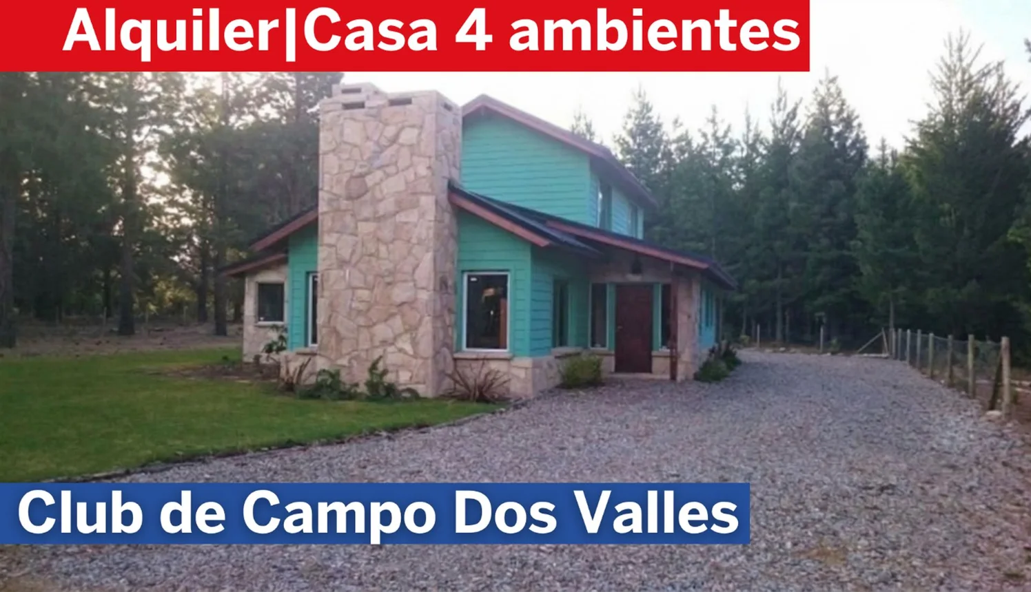Casa de 4 ambientes en alquiler en San Carlos de Bariloche, Acceso Al Challhuaco 100