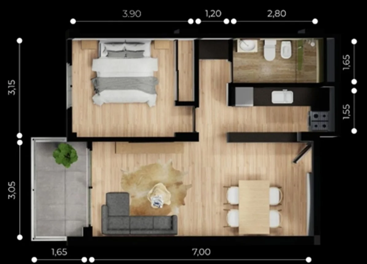 Departamento en venta en Santa Fe, foto 2