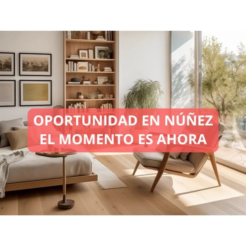 Departamento en venta en Núñez