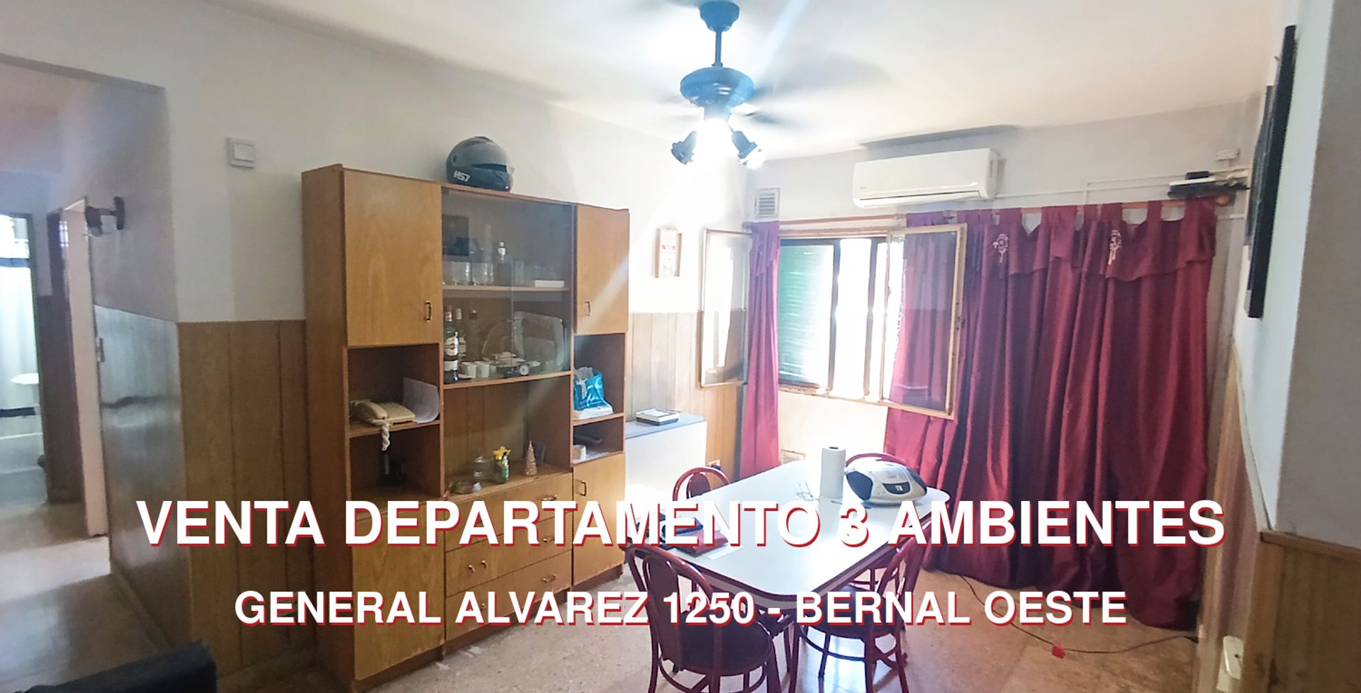VENTA DEPARTAMENTO 3 AMBIENTES BERNAL OESTE