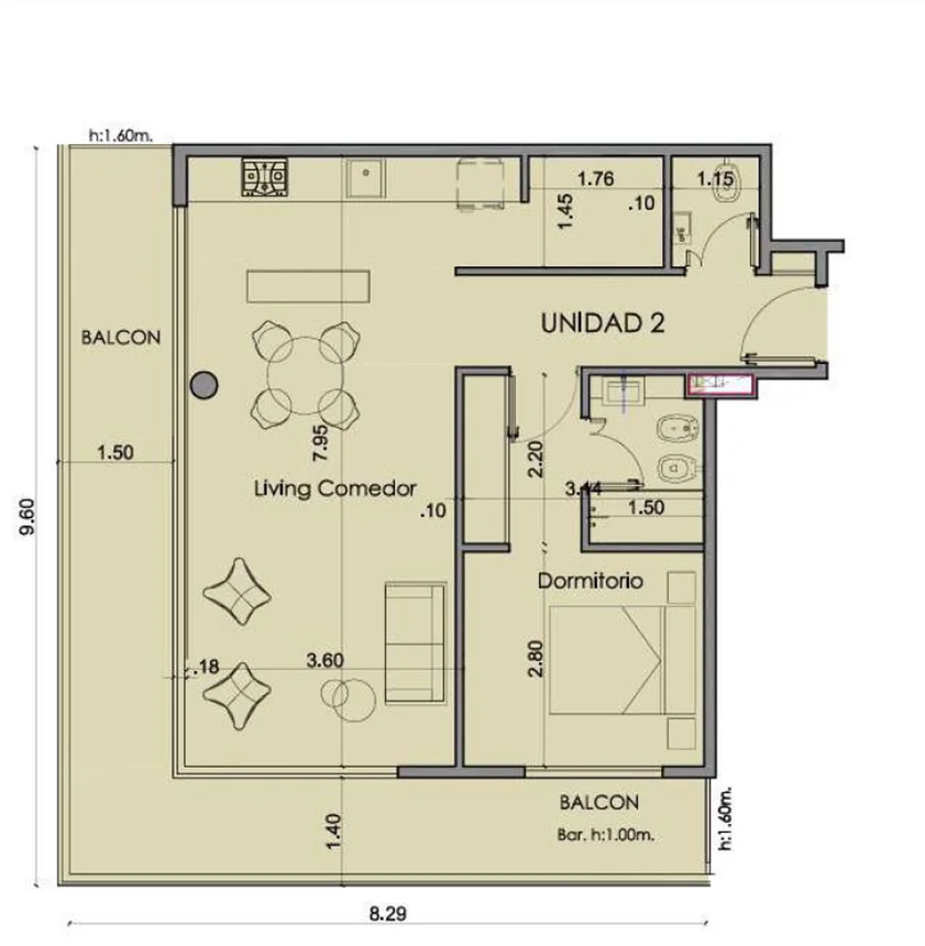 Departamento de 2 ambientes en venta en Villa Urquiza, Franklin Delano Roosevelt 5700, foto 4