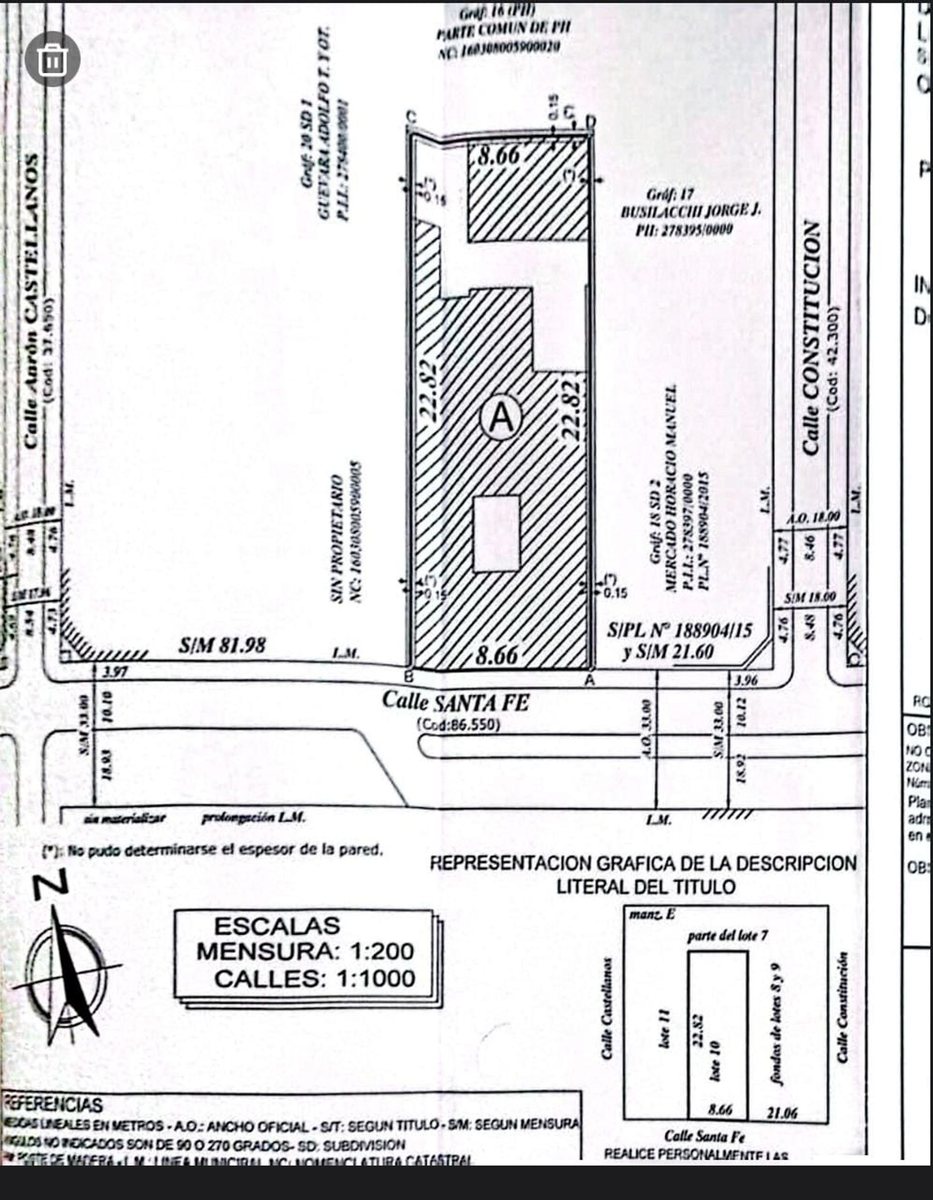 TERRENO EN VENTA IDEAL CONSTRUCTORA PB + 10 PISOS - foto 3