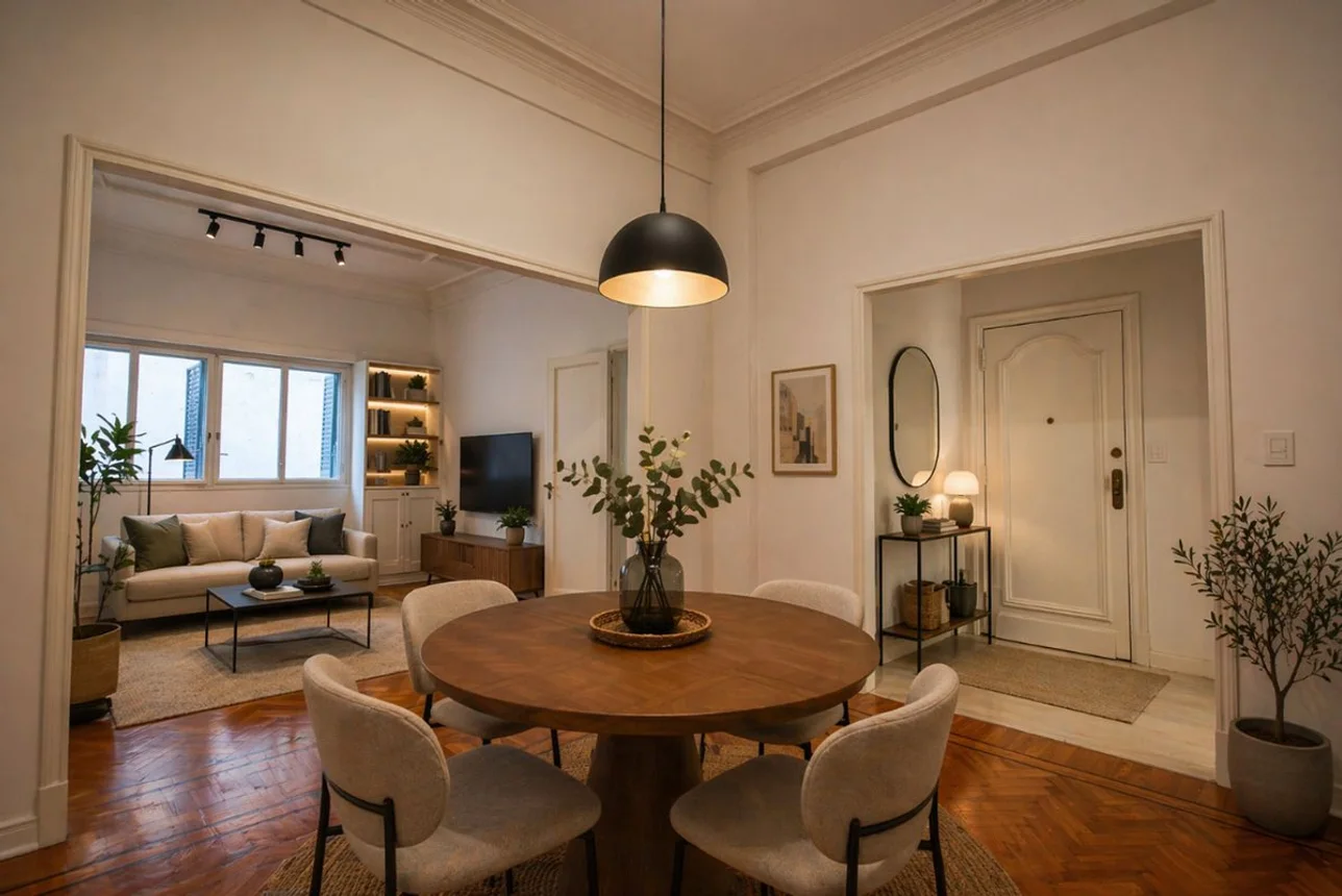 Venta departamento 3 ambiente escritorio recoleta, foto 1
