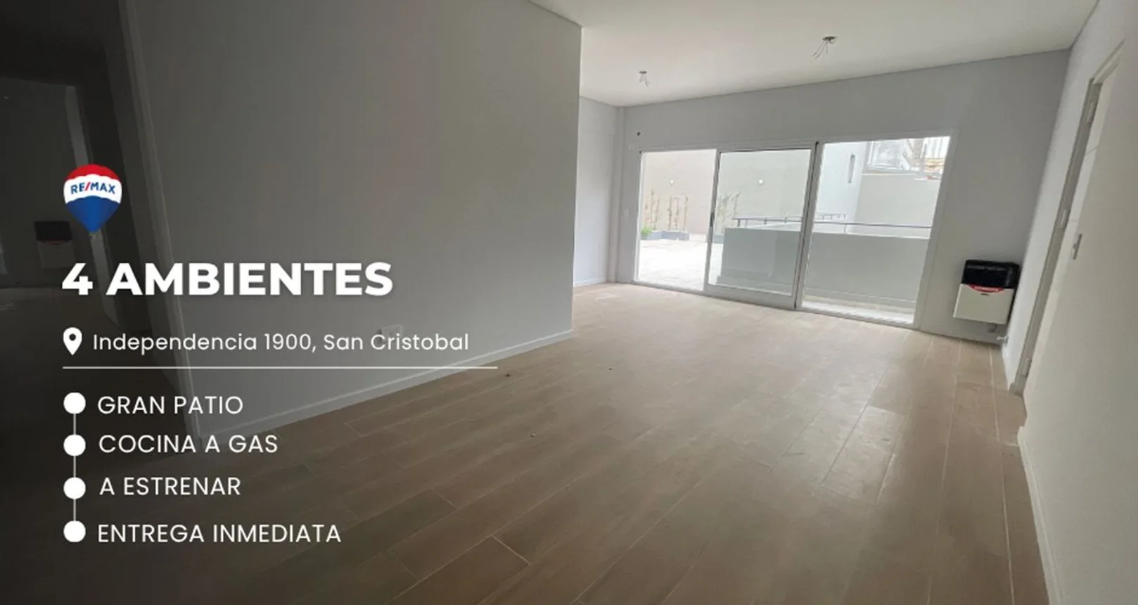 Departamento de 4 ambientes en venta en San Cristóbal, Avenida Independencia 1900