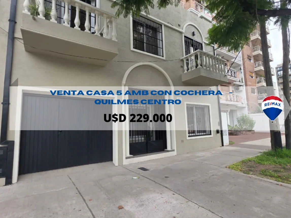 Casa de 5 ambientes en venta en Quilmes, Alberdi 100