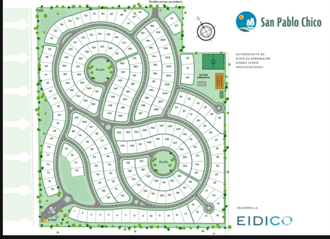 VENTA LOTE BARRIO SAN PABLO CHICO PILAR