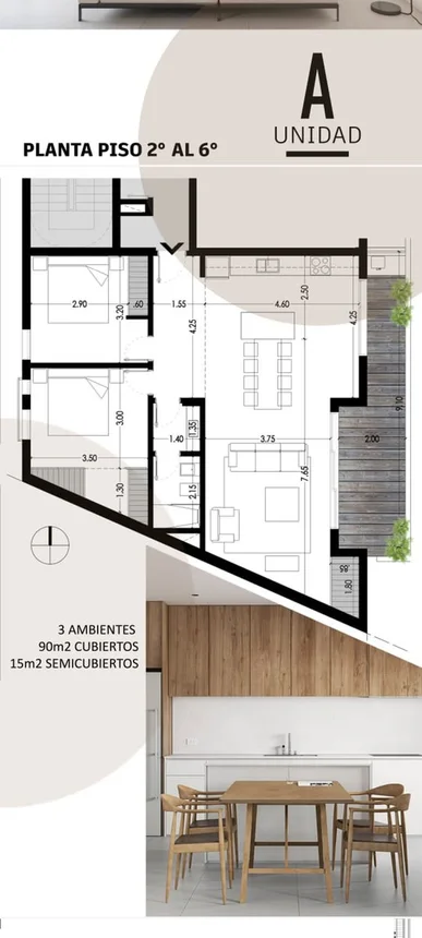 Departamento en venta en La Plata, foto 3