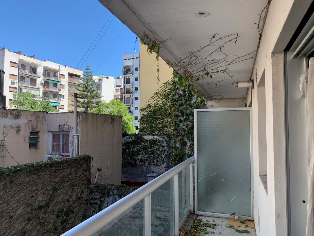 MONOAMBIENTE TRANQUILO AL CONTRAFRENTE BALCON