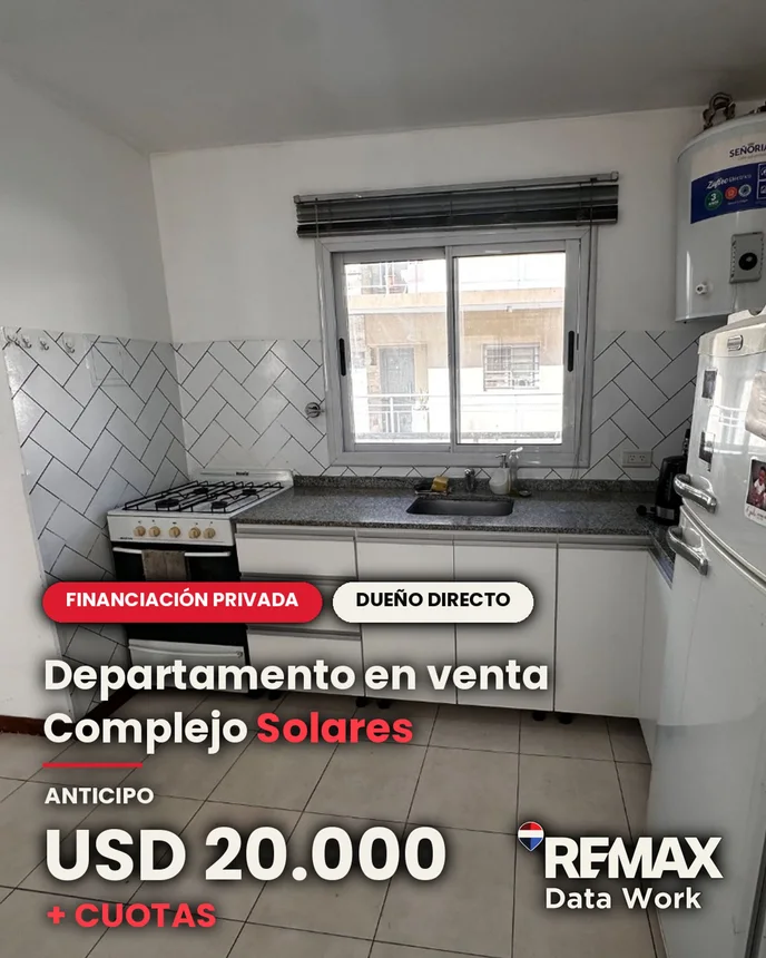 Departamento de 2 ambientes en venta en Moreno, Avenida Miero 700