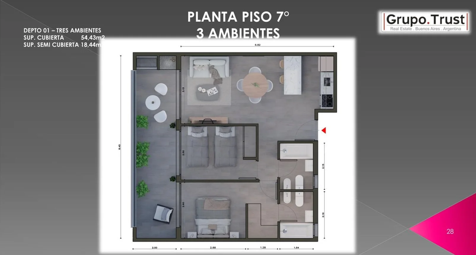 Departamento de 3 ambientes en venta en Coghlan, Avenida Congreso 3100, foto 4