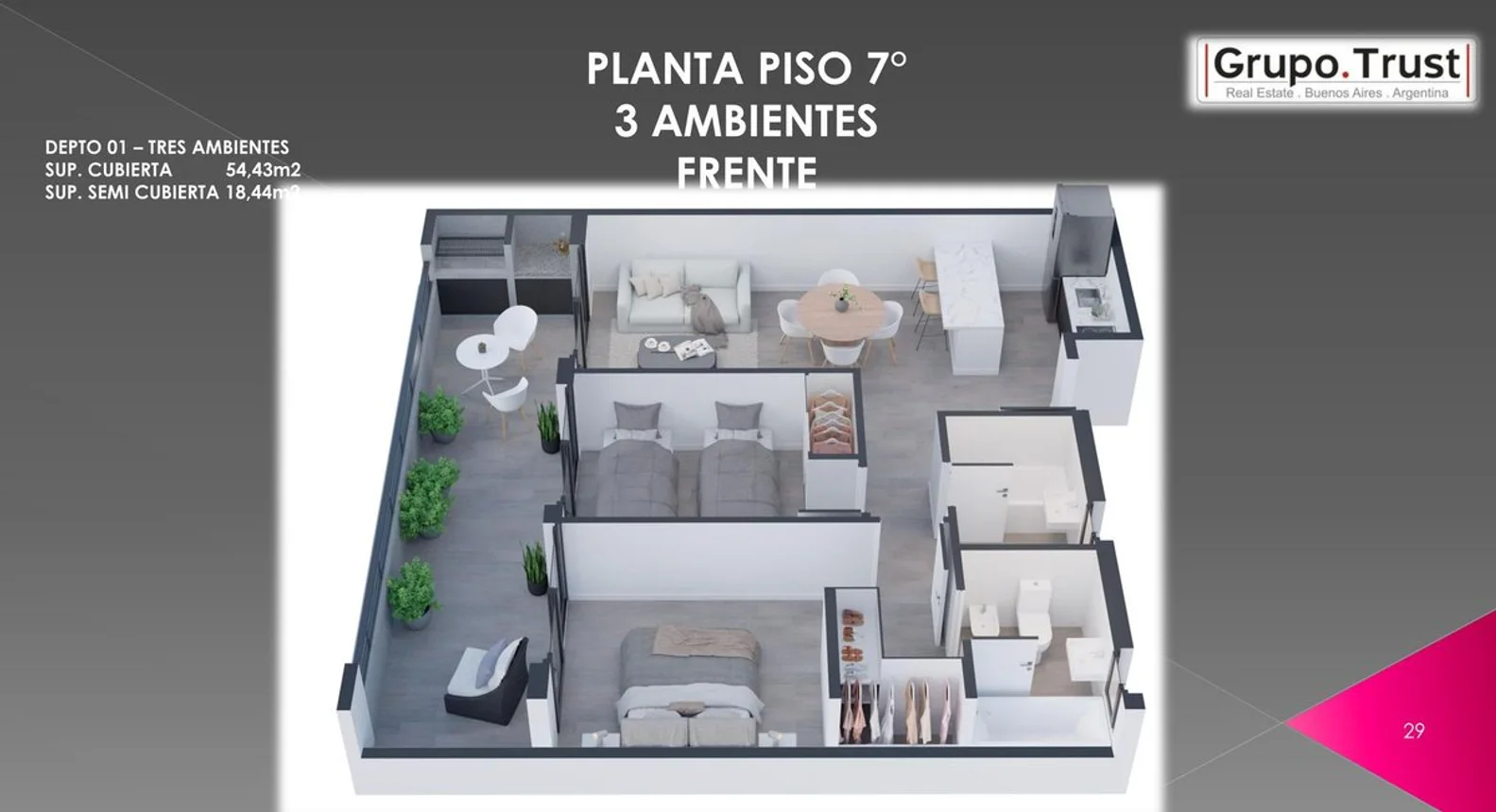 Departamento de 3 ambientes en venta en Coghlan, Avenida Congreso 3100, foto 3