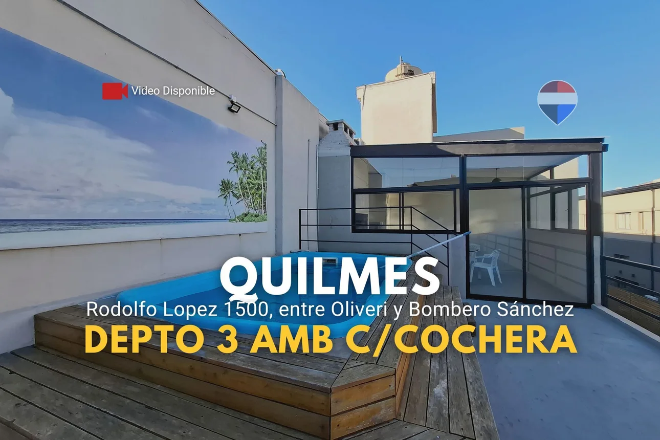 PH de 3 ambientes en venta en Quilmes, Rodolfo López 1500