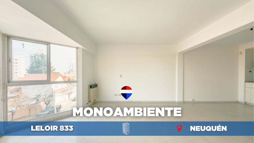 ALQUILER MONOAMBIENTE CON COCHERA - LELOIR 833