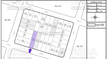LOTE CENTRICO EN VENTA EN GRAL RODRIGUEZ