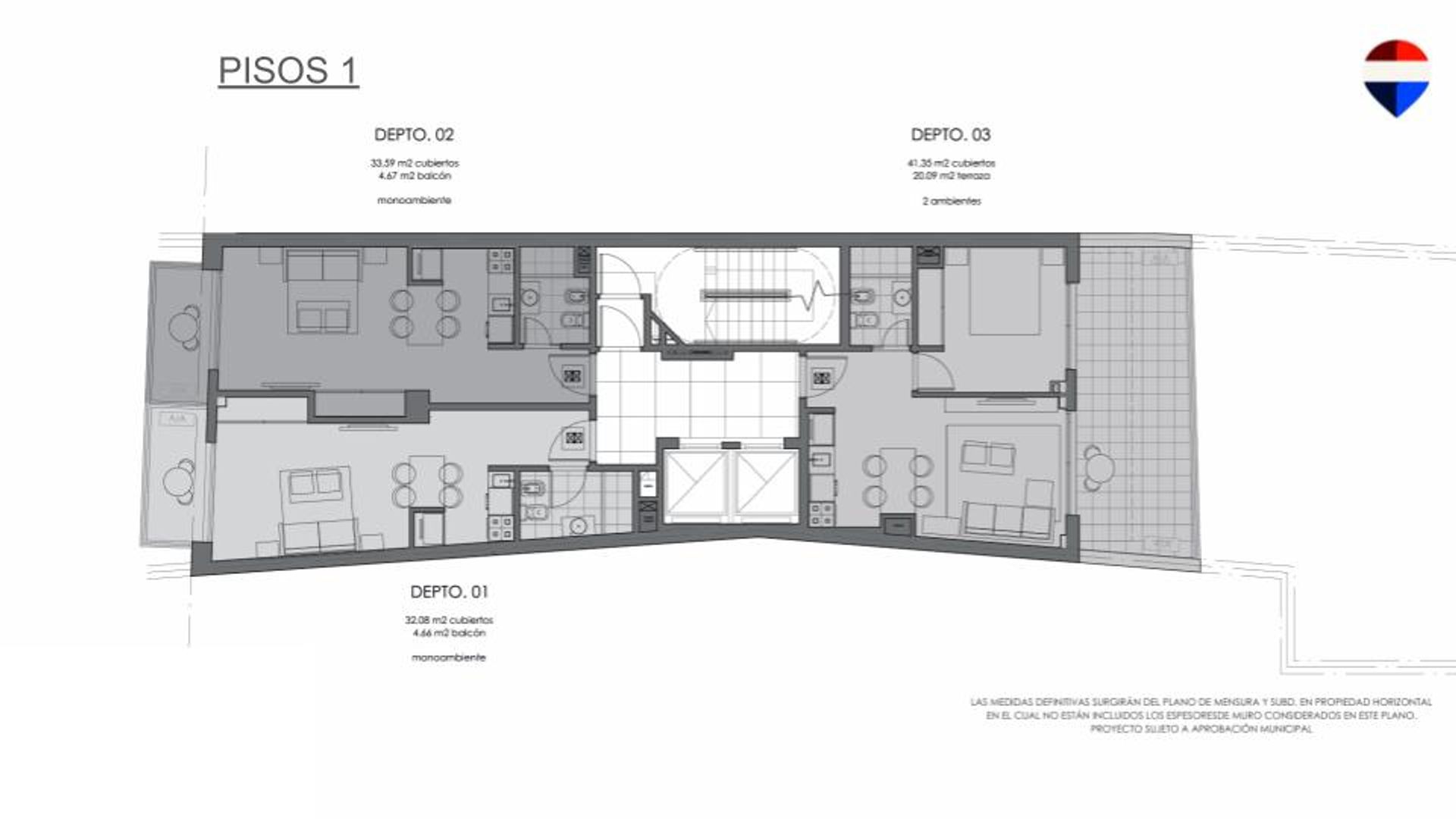 Foto 11 — VENTA LOFT con BALCON TERRAZA MONSERRAT A ESTRENAR