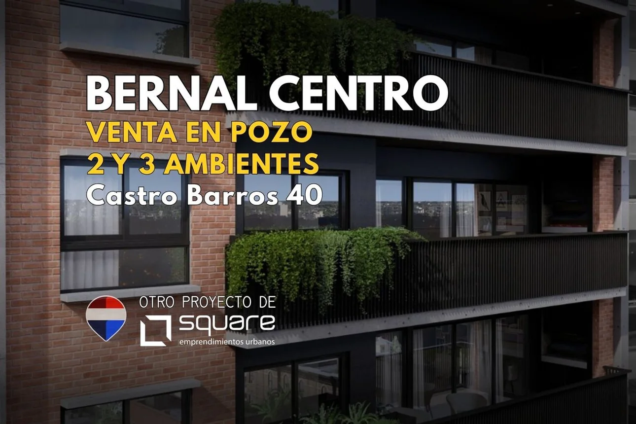 Departamento en venta en Bernal Este