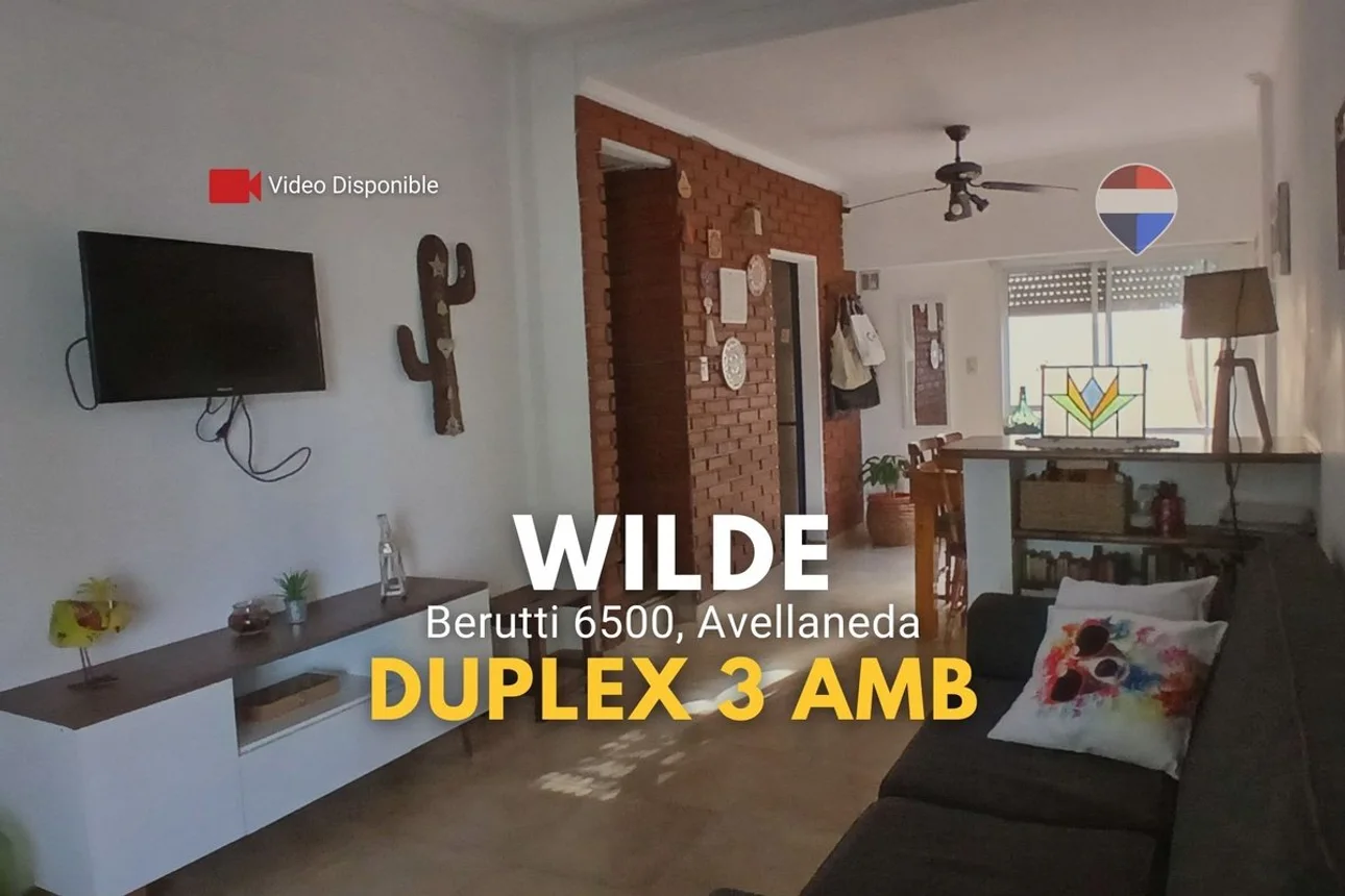 PH de 3 ambientes en venta en Wilde, Berutti 6500