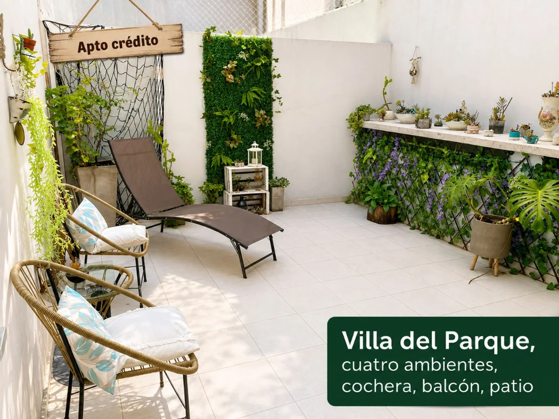 Departamento en venta en Villa del Parque