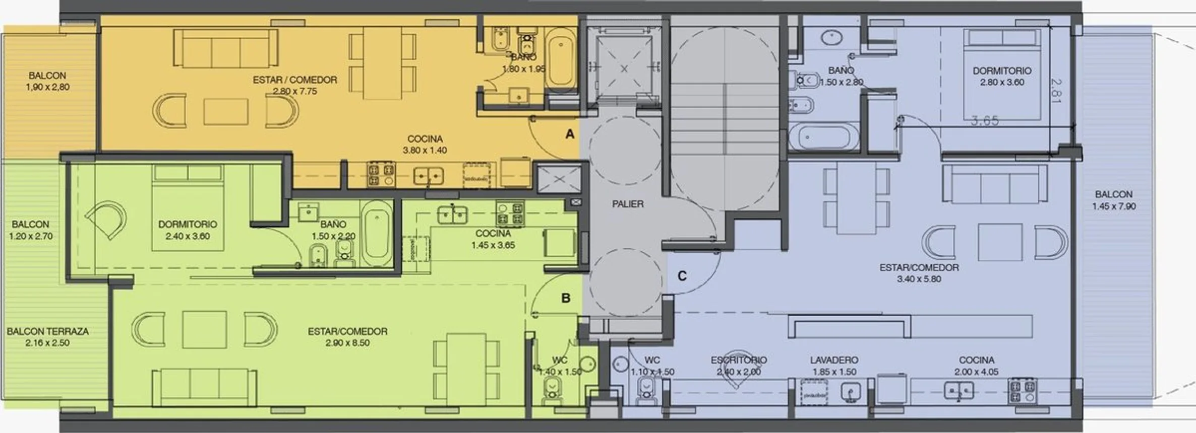 Departamento en venta en Saavedra, foto 4