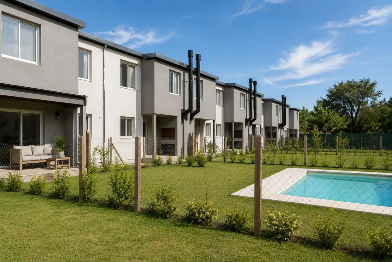 Casa dúplex de 5 ambientes en venta en Garín, Los Lobos 700