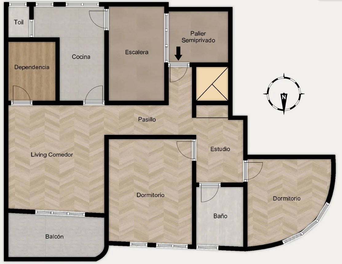 Departamento en venta en Caballito, foto 3