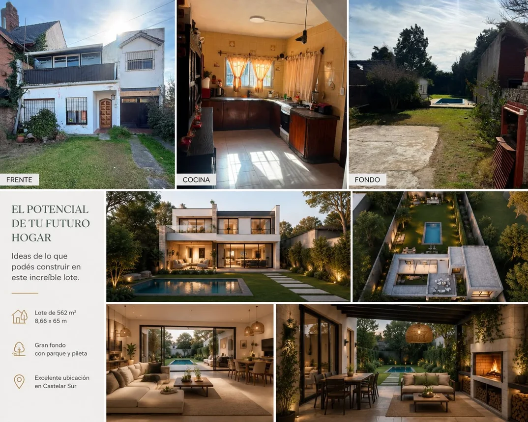 Venta casa a refaccionar lote 562 mts, foto 5
