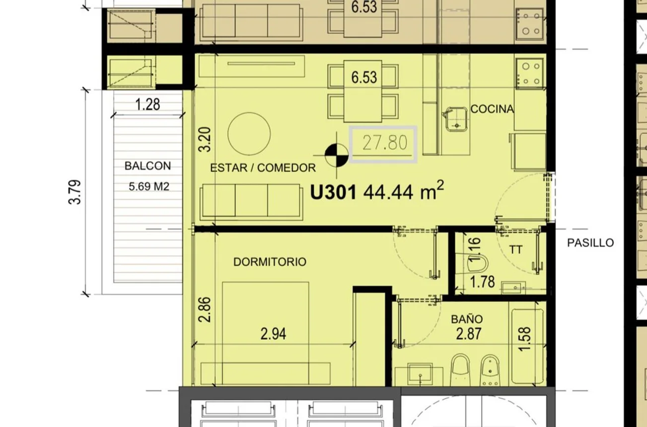 Departamento en venta en Pinamar