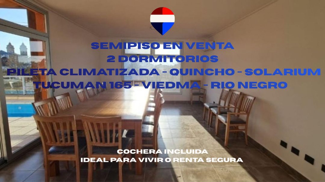 VENTA DEPARTAMENTO PLENO CENTRO DE VIEDMA