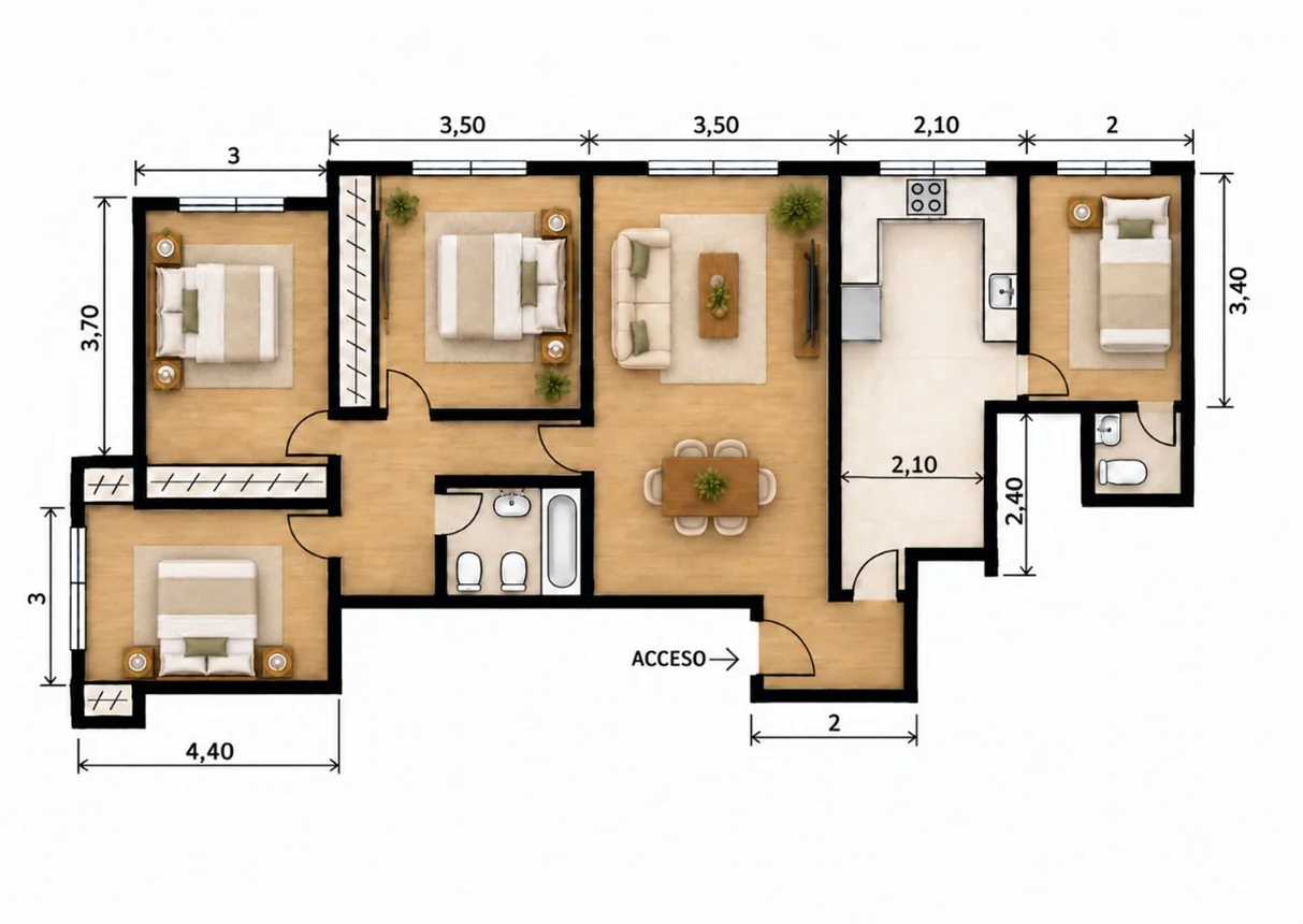 Departamento en venta en Caballito, foto 2