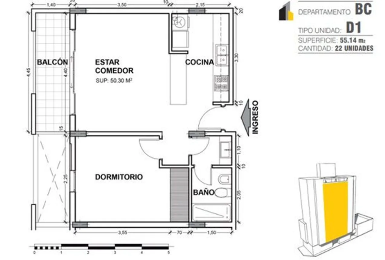 Departamento en venta en Santa Fe, foto 2