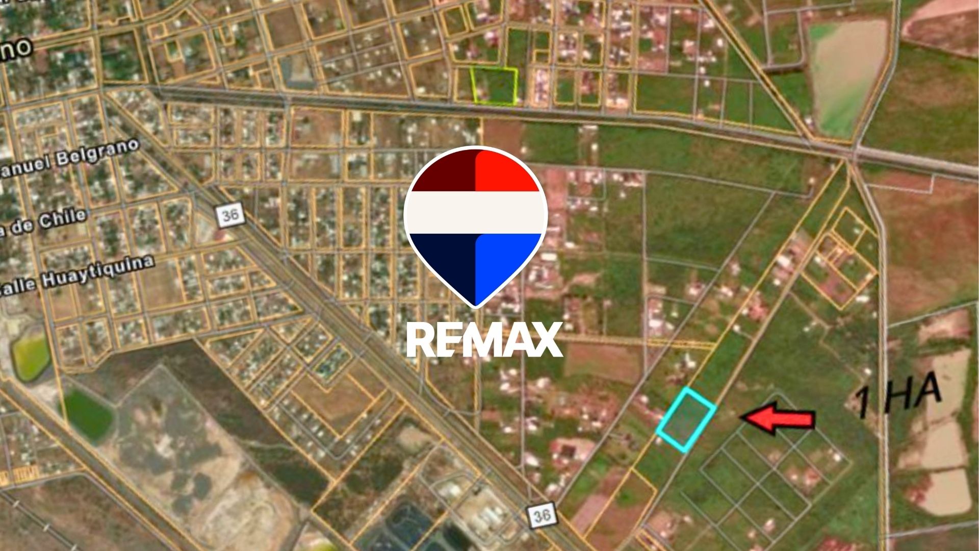 TERRENO VENTA CAMPO QUIJANO 1 HA PLANA - foto 1