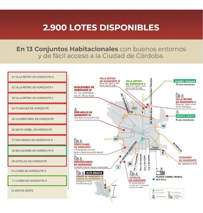 Venta plan cooperativa horizonte 41% aportado cba, foto 5