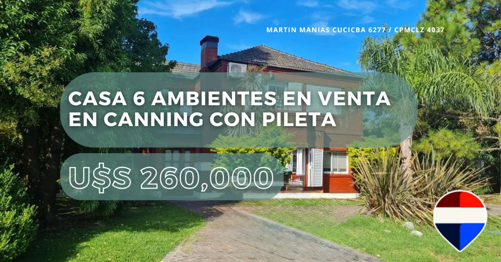 Casa en venta en Canning
