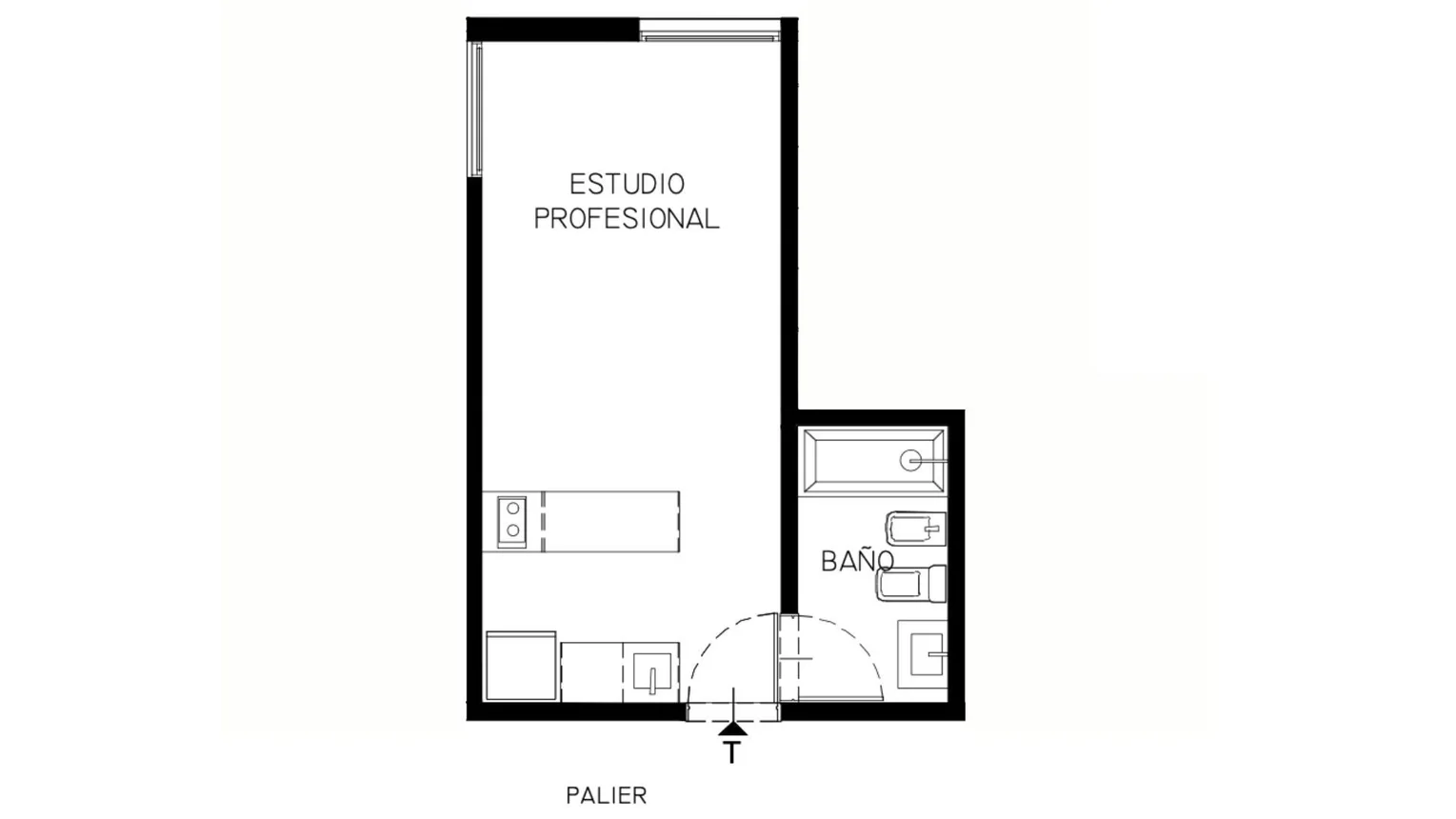 Monoambiente en venta en Parque Chacabuco, Zuviría 700, foto 4