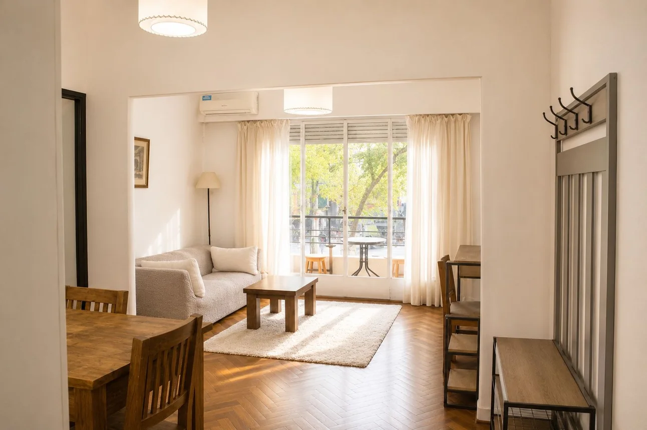 Departamento de 3 ambientes en venta en Palermo, Avenida Luis María Campos 300