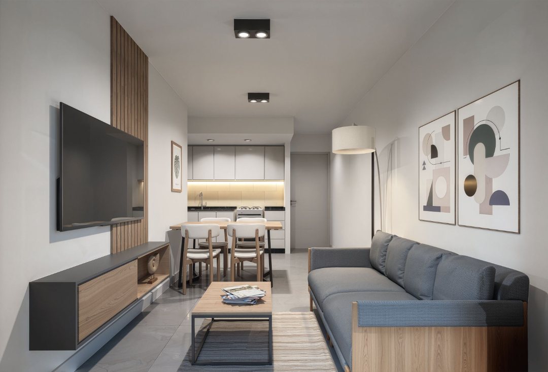 DEPTO DE UN DORMITORIO AL FRENTE