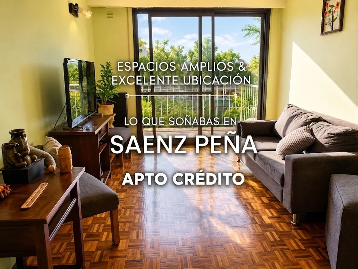 Departamento de 5 ambientes en venta en Sáenz Peña, General Las Heras 2600