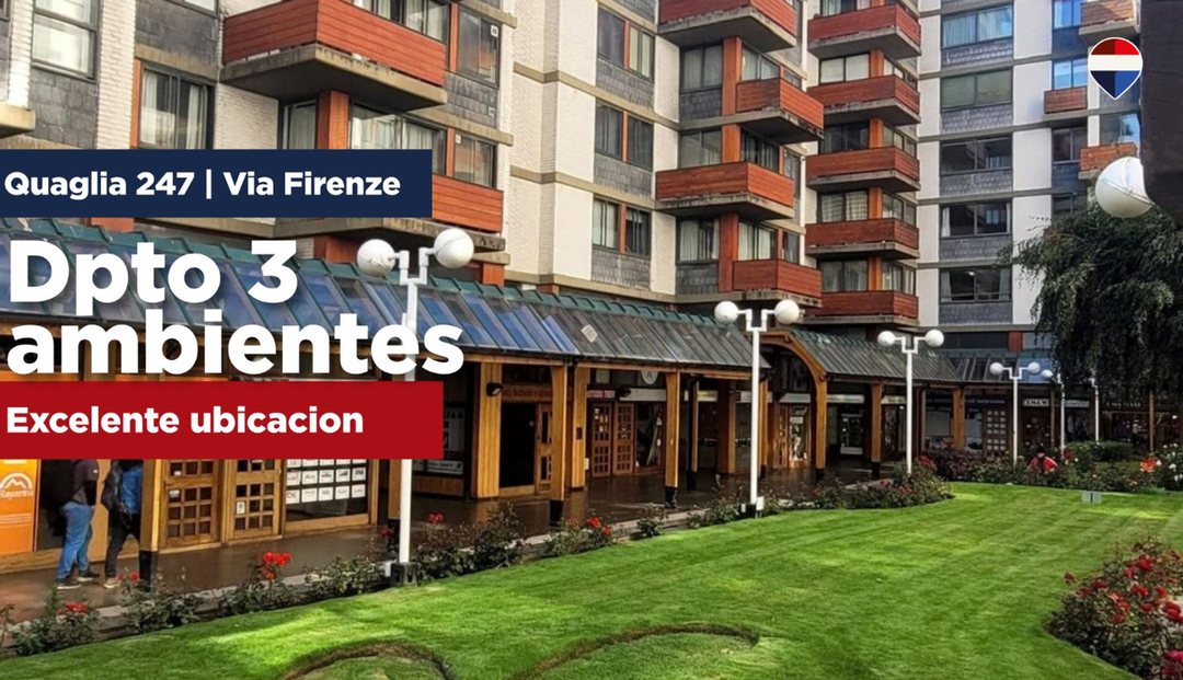 DPTO - VIA FIRENZE 3 AMBIENTES CON BALCON