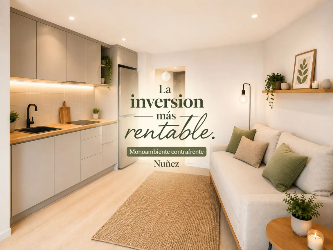 Monoambiente en venta en Núñez, Nuñez 2300