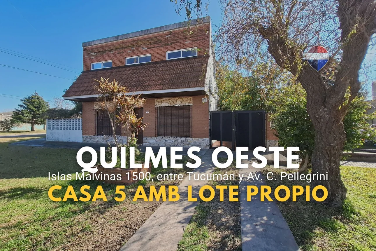 Casa en venta en Quilmes