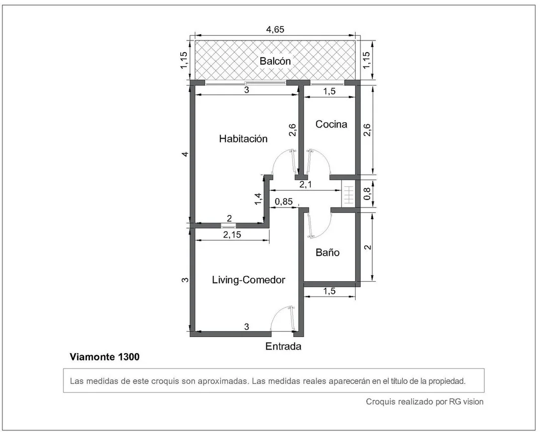 Departamento en venta en San Nicolás, foto 2