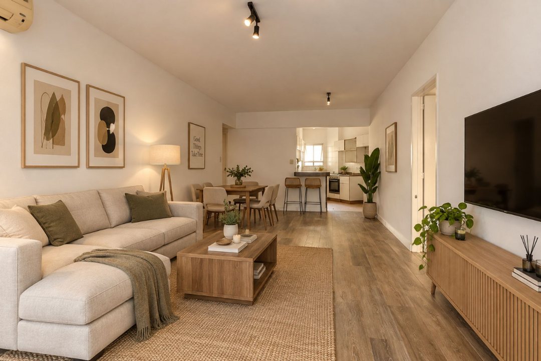 VENTA Depto. 3 Amb. C/ BALCON ATERRAZADO "PALERMO"