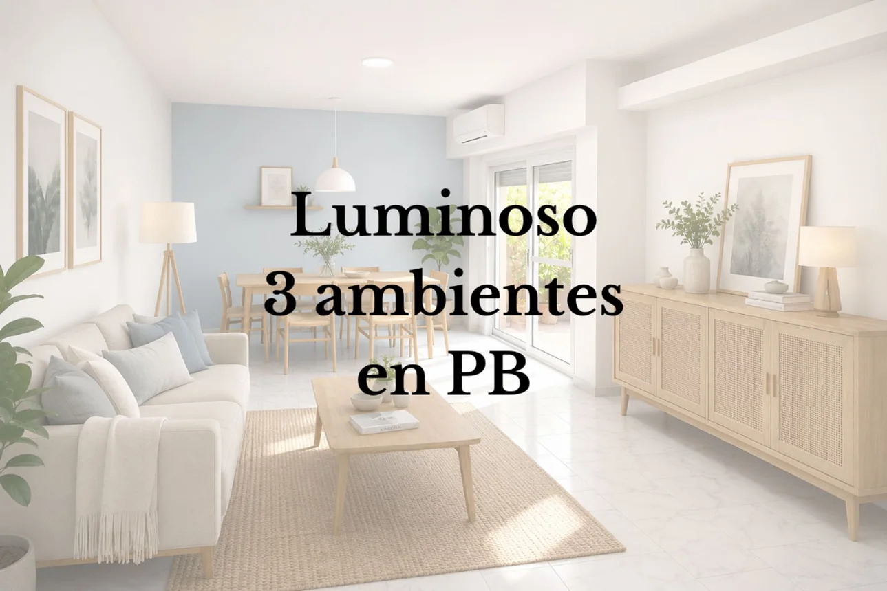 Departamento de 3 ambientes en venta en Barracas, California 1500