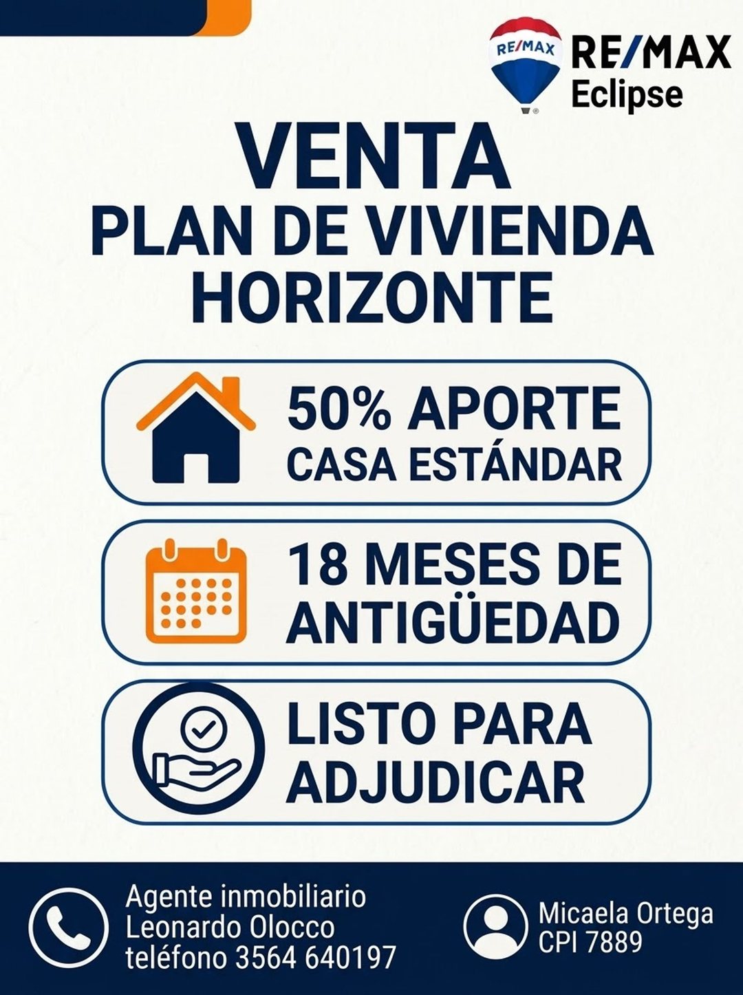 Venta Plan de vivienda.