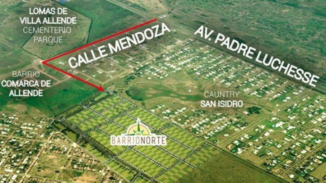 LOTE EN BARRIO NORTE 2 DE 360 M2 APTO DUPLEX