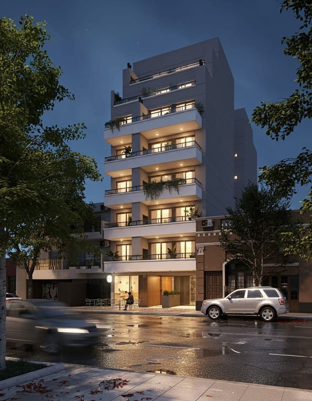 Arcadia Art Residence 3 ambtes c/balc y patio