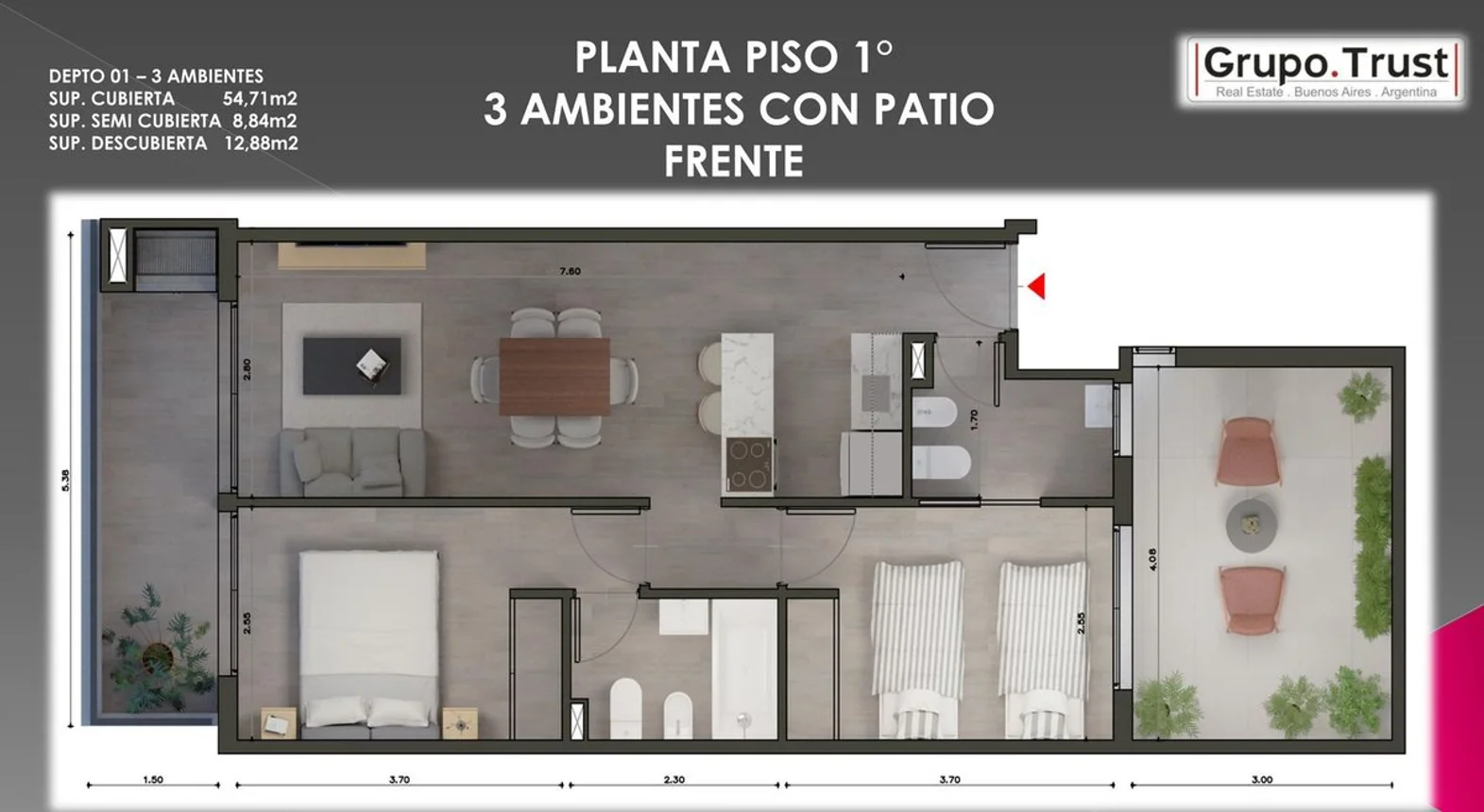 Departamento de 3 ambientes en venta en Coghlan, Avenida Congreso 3100, foto 4
