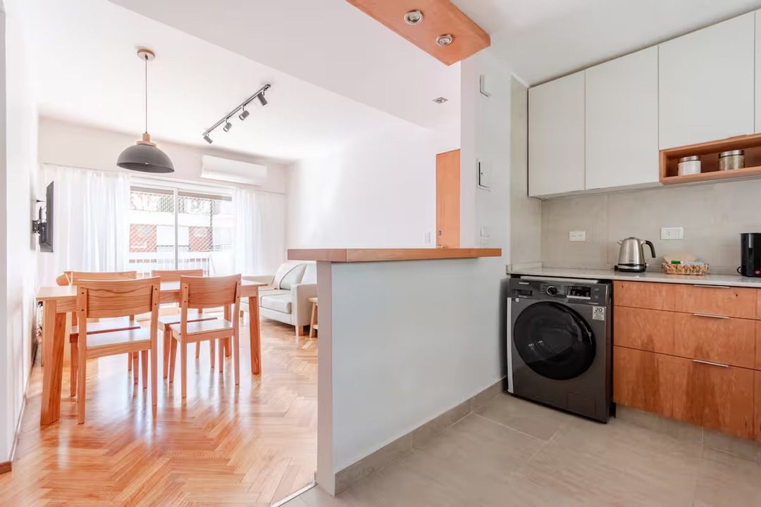 Alquiler residencial 3 amb. amoblado en Cañitas