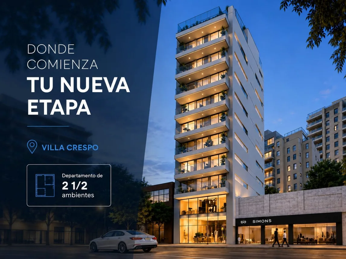 Departamento en venta en Villa Crespo