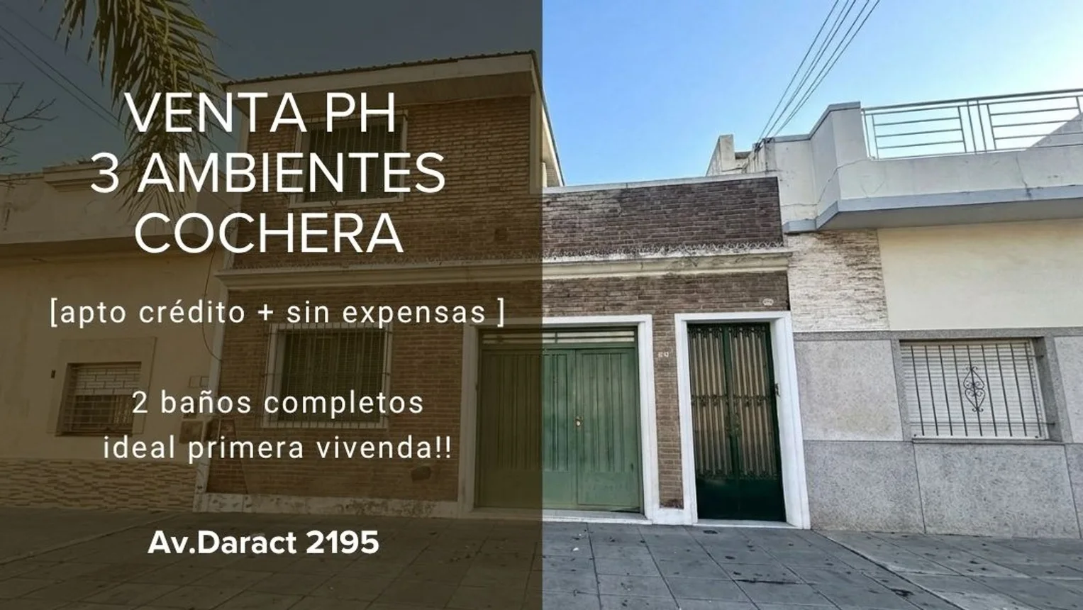 PH de 3 ambientes en venta en Nueva Pompeya, Avenida Daract 2100